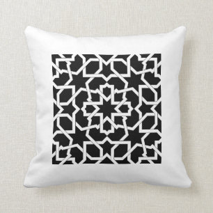 Moroccan mosaic of drawing up geometric in cushion