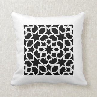 Moroccan mosaic of drawing up geometric in cushion