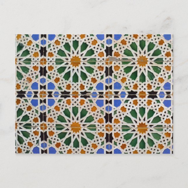 Moroccan Mosaic Postcard (Front)