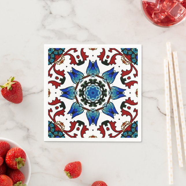 ,Moroccan,mosaic,Turkish, Napkin (Insitu)