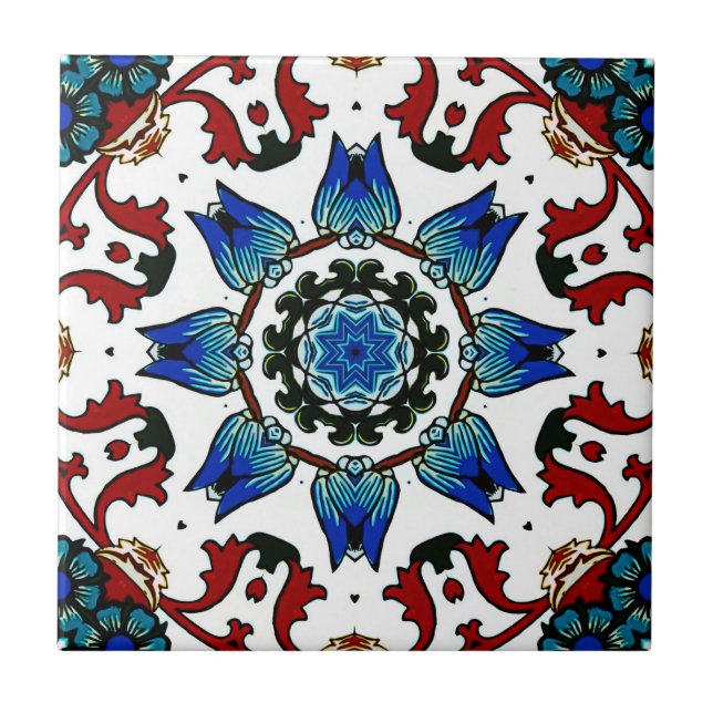 ,Moroccan,mosaic,Turkish, Tile (Front)