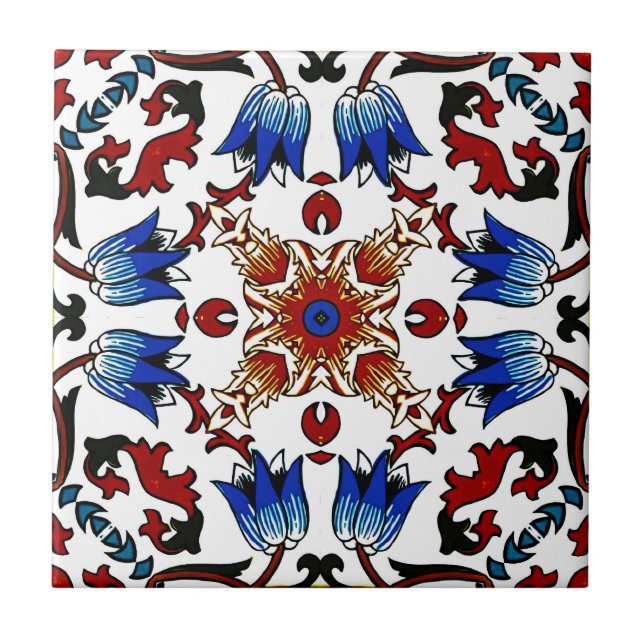 Moroccan,mosaic,Turkish, Tile (Front)