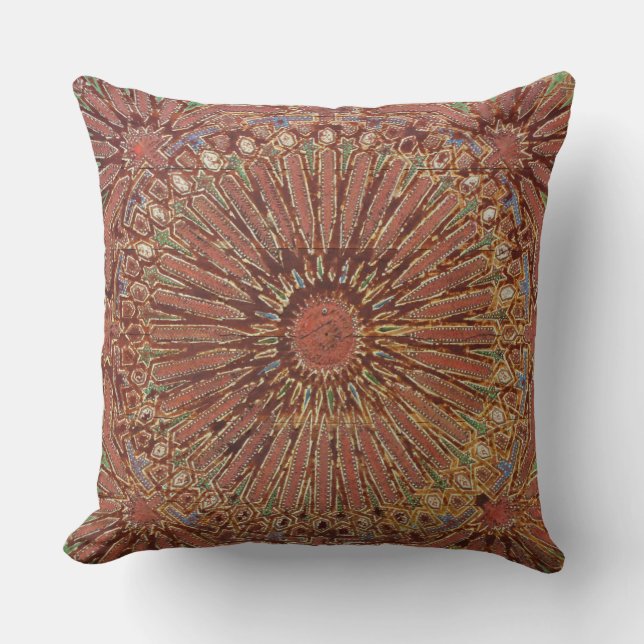 Moroccan motif cushion (Front)