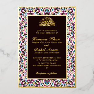 Moroccan Motif Jewel Lattice Islamic