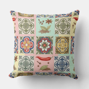 Moroccan Motifs by Natasha Us Cushion