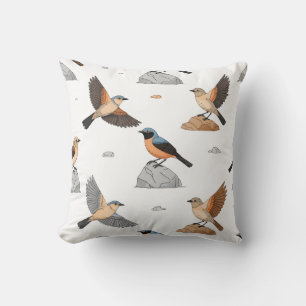 Moroccan Mountain Bird Cushion