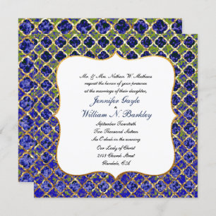 Moroccan Night Wedding Invitation
