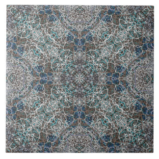 Moroccan noble romantic mandala pattern tile