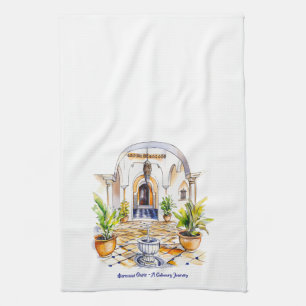 Moroccan Oasis - A Culinary Journey Kitchen Towels