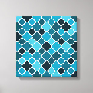Moroccan pattern canvas print