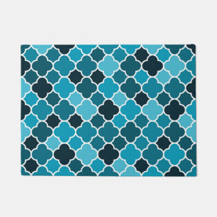 Moroccan pattern doormat