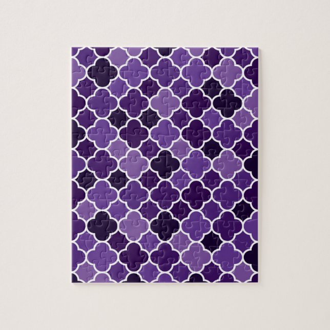 Moroccan pattern jigsaw puzzle (Vertical)