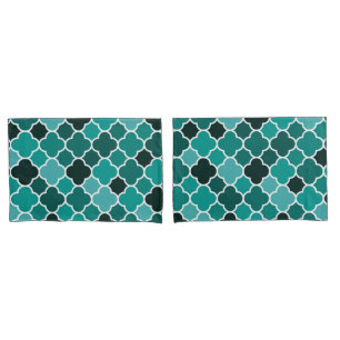 Moroccan pattern pillowcase