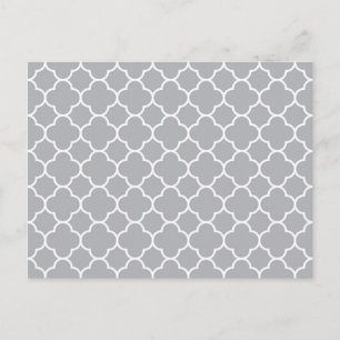 Moroccan pattern postcard
