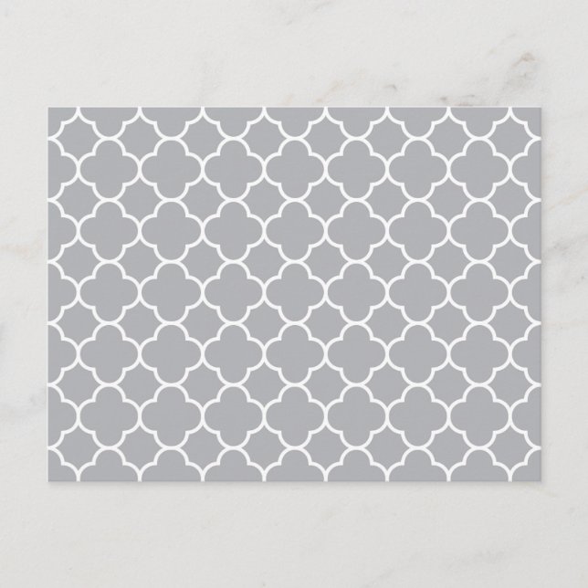 Moroccan pattern postcard (Front)