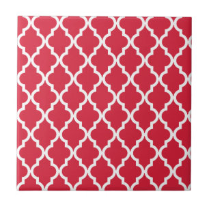 Moroccan Pattern: Red Tile
