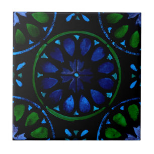 Moroccan pattern tile