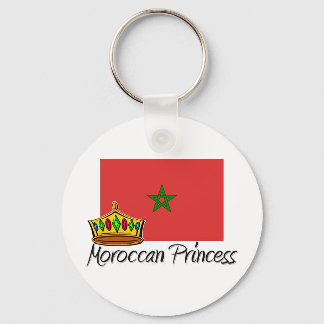 Moroccan Princess Key Ring (Front)