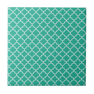 Moroccan Quatrefoil Patterned Tile