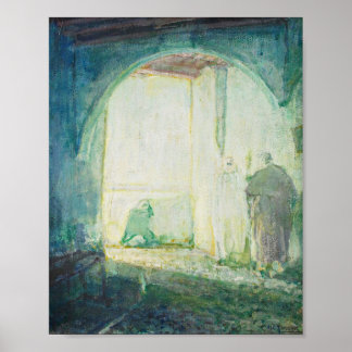 Moroccan Scene (Tanner) Poster