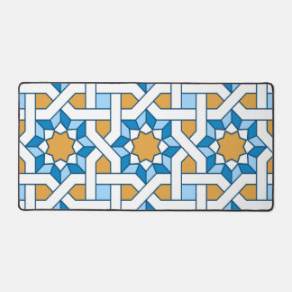 Moroccan seamless pattern mosaics  desk mat