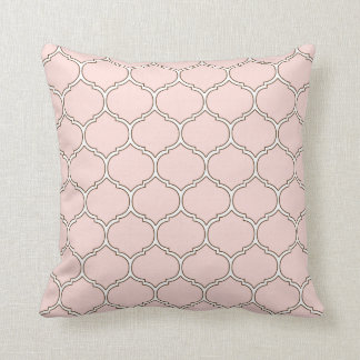 Moroccan Shabby Chic Pink Pillow