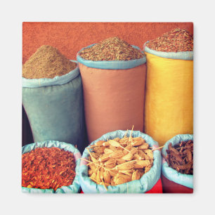 moroccan spices magnet