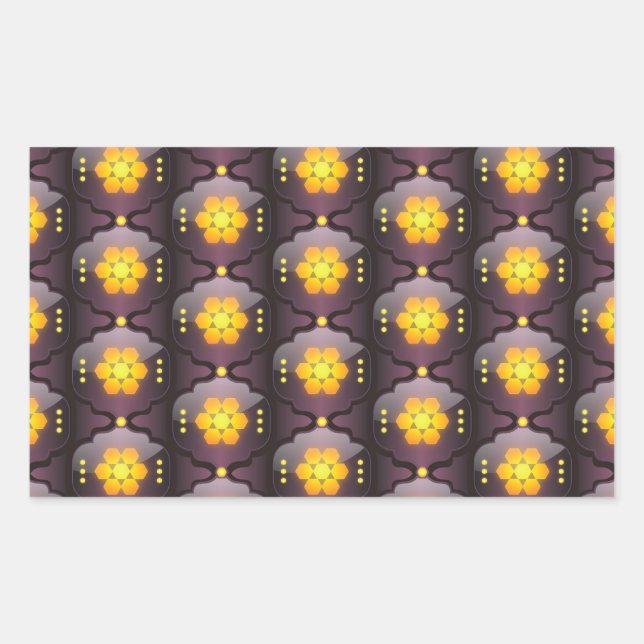 Moroccan style geometric stickers (Front)