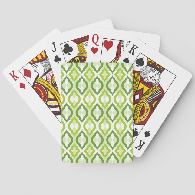 Moroccan Style Pattern Playing Cards (Back)