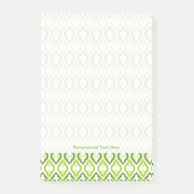 Moroccan Style Pattern Post-it Notes (Front)