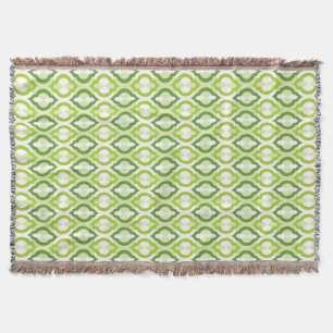 Moroccan Style Pattern Throw Blanket