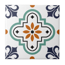 Moroccan Style Tile, Multi-colour