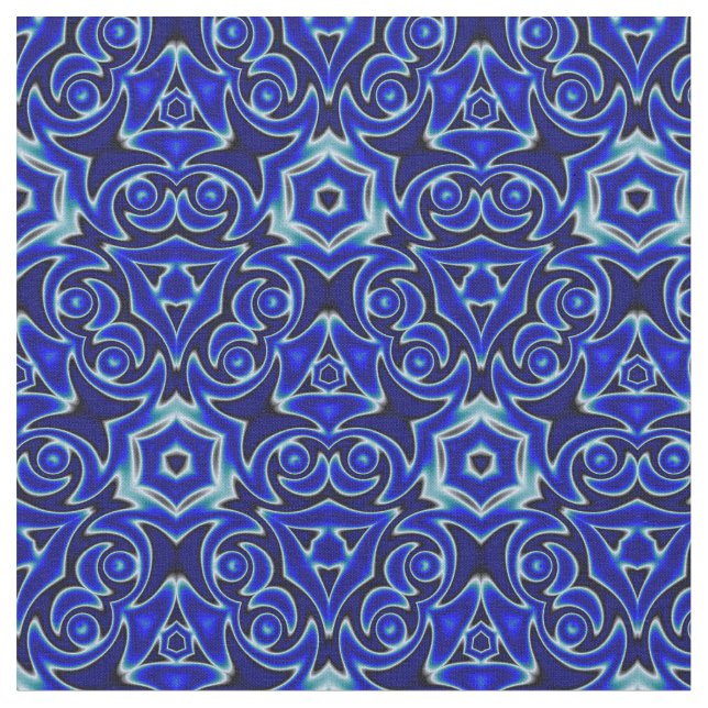 Moroccan Textile Pattern Fabric (Close Up)