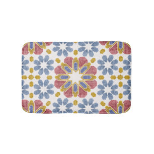 Moroccan Tile Bath Mat