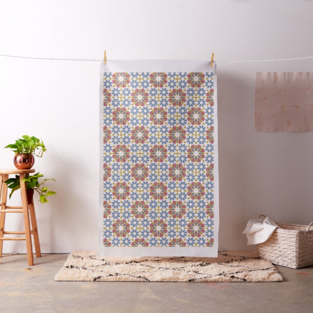 Moroccan Tile Fabric (In Situ)