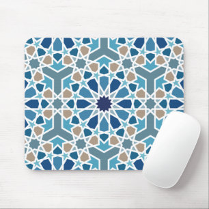 Moroccan Tile Pattern Mouse Mat