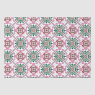 Moroccan Tile Pattern Tissue Paper
