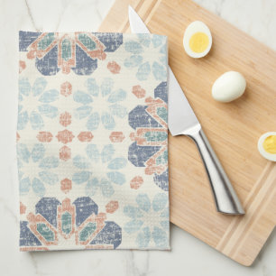 Moroccan Tile - Periwinkle Tea Towel