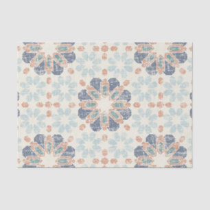 Moroccan Tile - Periwinkle Tissue Paper