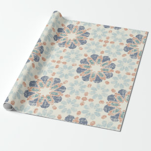 Moroccan Tile - Periwinkle Wrapping Paper