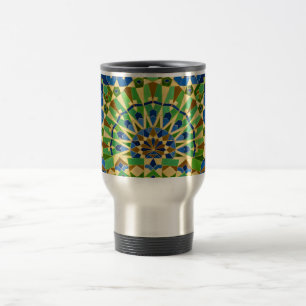 Moroccan Tile Travel Mug