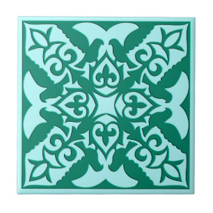 Moroccan Tile, Turquoise and Aqua Tile