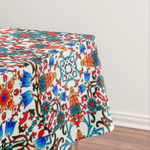 Moroccan tiles,mosaic,colourful art tablecloth