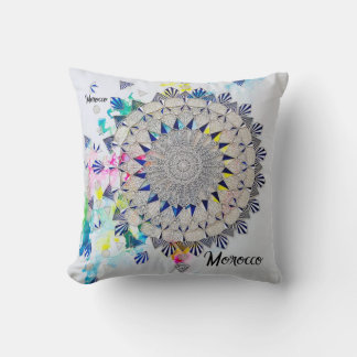 Moroccan touch cushion