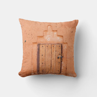 Moroccan Traditional Wooden Window Texture Cushion