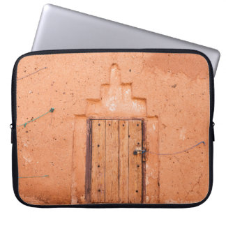 Moroccan Traditional Wooden Window Texture Laptop Sleeve