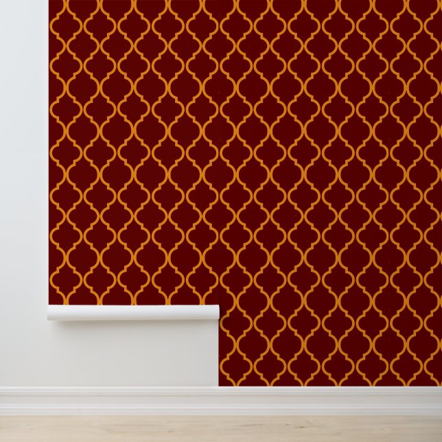Moroccan trellis wallpaper (Application)
