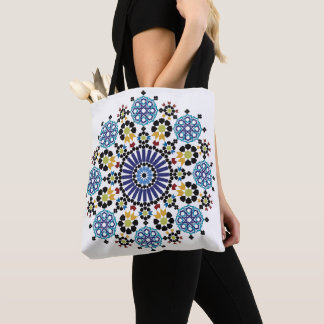 Moroccan Zelije !Moroccan Zellige Tote Bag