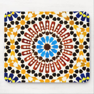 Moroccan Zellige Inspiration Mouse Mat
