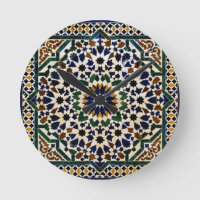 Moroccan Zellige Mosaic Gel Mouse Pad with Wrist R
